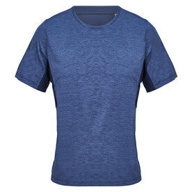 STORM SPORTS T-SHIRT - Melange French Navy/FR Navy bedrucken, Art.-Nr. S04810-KI-XXL