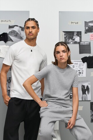 CLIFF OPEN-END T-SHIRT - Grau-Melange 2 bedrucken, Art.-Nr. S04813-GY-L CLIFF OPEN-END T-SHIRT - Grau-Melange 2 bedrucken, Art.-Nr. S04813-GY-L