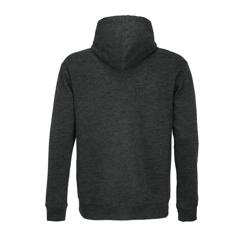 CAMERON HOODED SWEATSHIRT - Charcoal Melange/Black bedrucken, Art.-Nr. S04853-TH-S CAMERON HOODED SWEATSHIRT - Charcoal Melange/Black bedrucken, Art.-Nr. S04853-TH-S