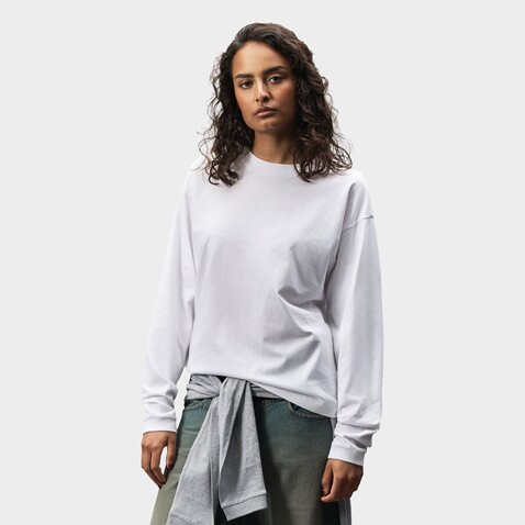 LEGACY LSL T-SHIRT 220g - White bedrucken, Art.-Nr. S04883-WH-L