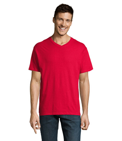 VICTORY HERRENT-SHIRT 150g - Red bedrucken, Art.-Nr. S11150-RD-L