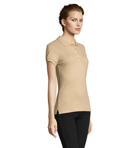 PEOPLE DAMEN POLO 210g - Sand bedrucken, Art.-Nr. S11310-SA-L PEOPLE DAMEN POLO 210g - Sand bedrucken, Art.-Nr. S11310-SA-L