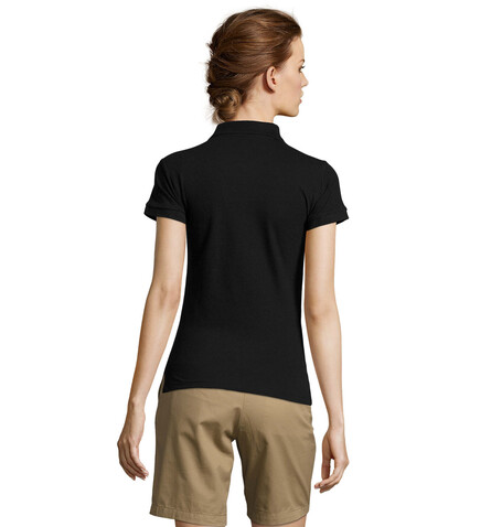 PEOPLE DAMEN POLO 210g - Schwarz bedrucken, Art.-Nr. S11310-BK-L PEOPLE DAMEN POLO 210g - Schwarz bedrucken, Art.-Nr. S11310-BK-L