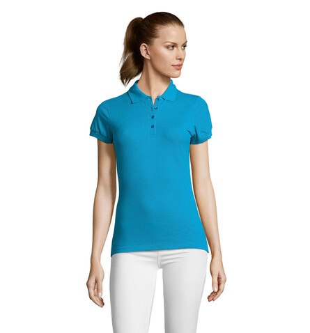 PASSION DAMEN POLO 170g - Aqua bedrucken, Art.-Nr. S11338-AQ-XL PASSION DAMEN POLO 170g - Aqua bedrucken, Art.-Nr. S11338-AQ-XL