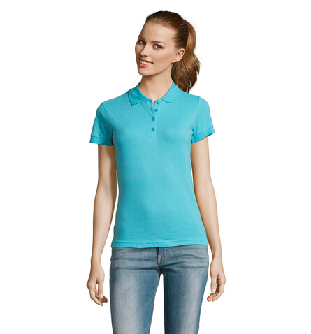 PASSION DAMEN POLO 170g - Atoll-Blau bedrucken, Art.-Nr. S11338-AL-XXL PASSION DAMEN POLO 170g - Atoll-Blau bedrucken, Art.-Nr. S11338-AL-XXL