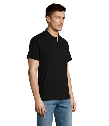 SUMMER II MEN Polo 170g - Schwarz bedrucken, Art.-Nr. S11342-BK-S SUMMER II MEN Polo 170g - Schwarz bedrucken, Art.-Nr. S11342-BK-S