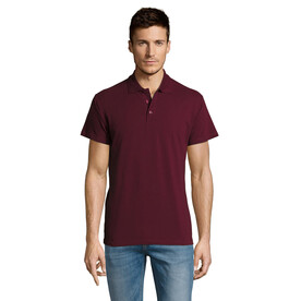 SUMMER II MEN Polo 170g - Burgundy bedrucken, Art.-Nr. S11342-BG-XXL