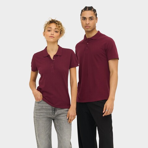 SUMMER II MEN Polo 170g - Burgundy bedrucken, Art.-Nr. S11342-BG-XL