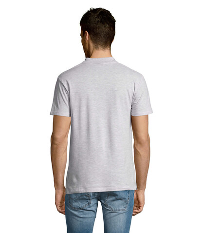 SUMMER II MEN Polo 170g - Ash bedrucken, Art.-Nr. S11342-AS-L