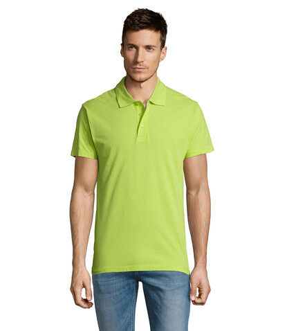 SUMMER II MEN Polo 170g - Apple Green bedrucken, Art.-Nr. S11342-AG-M SUMMER II MEN Polo 170g - Apple Green bedrucken, Art.-Nr. S11342-AG-M