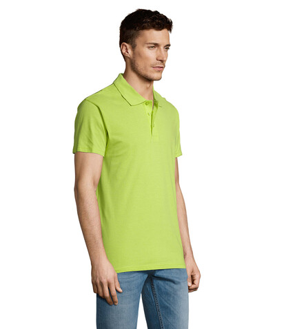 SUMMER II MEN Polo 170g - Apple Green bedrucken, Art.-Nr. S11342-AG-M SUMMER II MEN Polo 170g - Apple Green bedrucken, Art.-Nr. S11342-AG-M