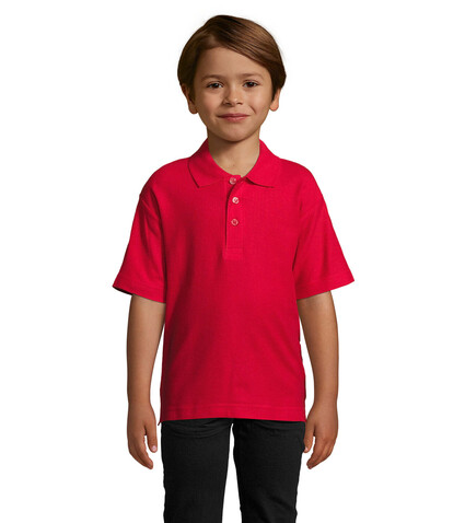 SUMMER II KIDS Polo 170g - Red bedrucken, Art.-Nr. S11344-RD-3XL SUMMER II KIDS Polo 170g - Red bedrucken, Art.-Nr. S11344-RD-3XL