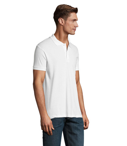 PERFECT MEN Polo 180g - White bedrucken, Art.-Nr. S11346-WH-3XL PERFECT MEN Polo 180g - White bedrucken, Art.-Nr. S11346-WH-3XL