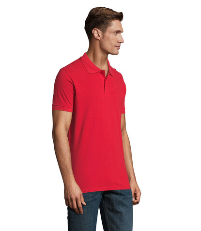 PERFECT MEN Polo 180g - Red bedrucken, Art.-Nr. S11346-RD-4XL PERFECT MEN Polo 180g - Red bedrucken, Art.-Nr. S11346-RD-4XL