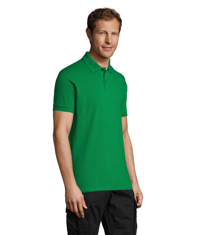 PERFECT MEN Polo 180g - Kelly Green bedrucken, Art.-Nr. S11346-KG-4XL PERFECT MEN Polo 180g - Kelly Green bedrucken, Art.-Nr. S11346-KG-4XL