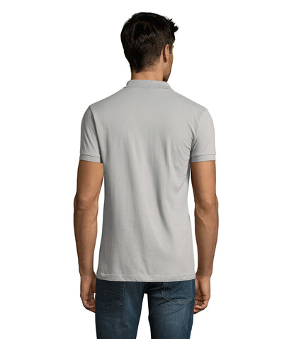 PERFECT MEN Polo 180g - Pure Grey bedrucken, Art.-Nr. S11346-PG-L PERFECT MEN Polo 180g - Pure Grey bedrucken, Art.-Nr. S11346-PG-L