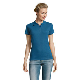 PERFECT DAMEN POLO 180g - Schieferblau bedrucken, Art.-Nr. S11347-SL-XXL