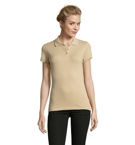 PERFECT DAMEN POLO 180g - Sand bedrucken, Art.-Nr. S11347-SA-XL PERFECT DAMEN POLO 180g - Sand bedrucken, Art.-Nr. S11347-SA-XL