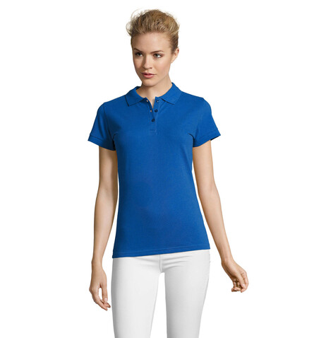 PERFECT DAMEN POLO 180g - Royal Blue bedrucken, Art.-Nr. S11347-RB-L