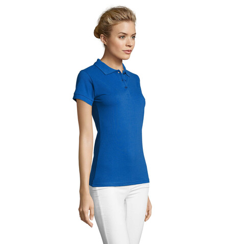 PERFECT DAMEN POLO 180g - Royal Blue bedrucken, Art.-Nr. S11347-RB-L