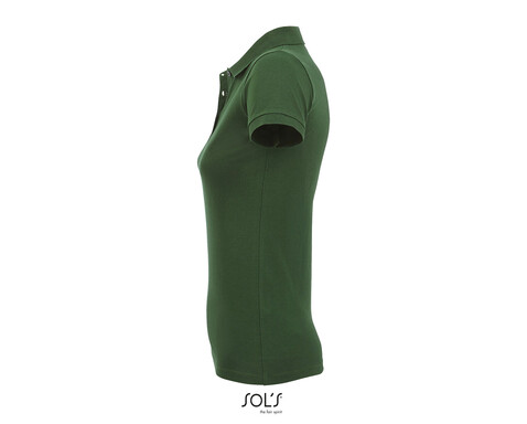 PERFECT DAMEN POLO 180g - Bottle Green bedrucken, Art.-Nr. S11347-BO-XL PERFECT DAMEN POLO 180g - Bottle Green bedrucken, Art.-Nr. S11347-BO-XL