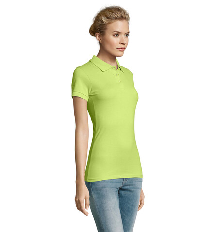 PERFECT DAMEN POLO 180g - Apple Green bedrucken, Art.-Nr. S11347-AG-S PERFECT DAMEN POLO 180g - Apple Green bedrucken, Art.-Nr. S11347-AG-S