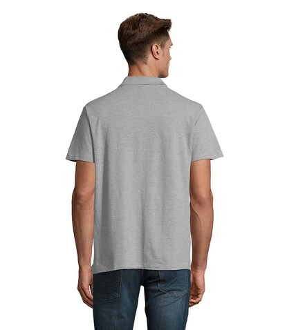 SPRING II MEN Polo 210g - Grau-Melange 2 bedrucken, Art.-Nr. S11362-GY-S SPRING II MEN Polo 210g - Grau-Melange 2 bedrucken, Art.-Nr. S11362-GY-S