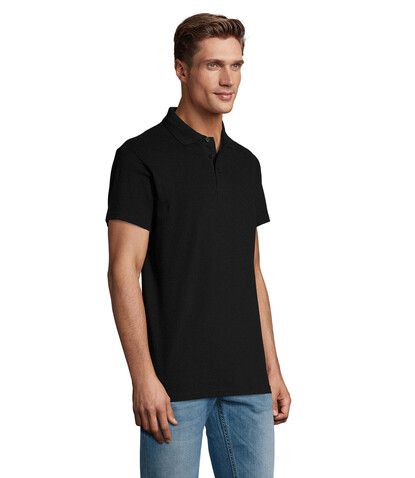 SPRING II MEN Polo 210g - Schwarz bedrucken, Art.-Nr. S11362-BK-M SPRING II MEN Polo 210g - Schwarz bedrucken, Art.-Nr. S11362-BK-M