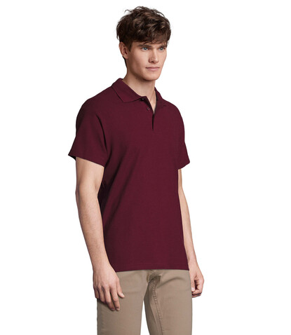 SPRING II MEN Polo 210g - Burgundy bedrucken, Art.-Nr. S11362-BG-S SPRING II MEN Polo 210g - Burgundy bedrucken, Art.-Nr. S11362-BG-S