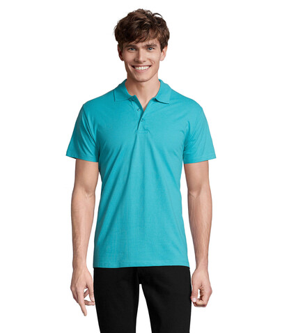 SPRING II MEN Polo 210g - Atoll-Blau bedrucken, Art.-Nr. S11362-AL-XXL SPRING II MEN Polo 210g - Atoll-Blau bedrucken, Art.-Nr. S11362-AL-XXL
