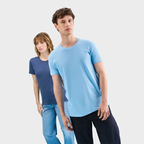 REGENT Uni T-Shirt 150g - Sky Blue bedrucken, Art.-Nr. S11380-SK-XXL REGENT Uni T-Shirt 150g - Sky Blue bedrucken, Art.-Nr. S11380-SK-XXL