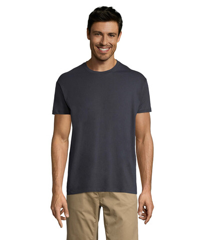 REGENT Uni T-Shirt 150g - Mausgrau bedrucken, Art.-Nr. S11380-MU-XS