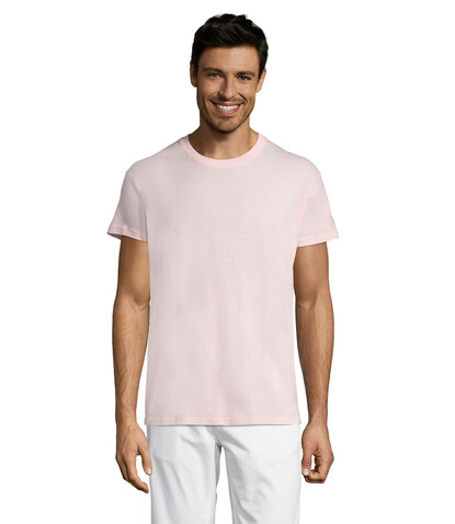 REGENT Uni T-Shirt 150g - Medium Pink bedrucken, Art.-Nr. S11380-MP-S REGENT Uni T-Shirt 150g - Medium Pink bedrucken, Art.-Nr. S11380-MP-S