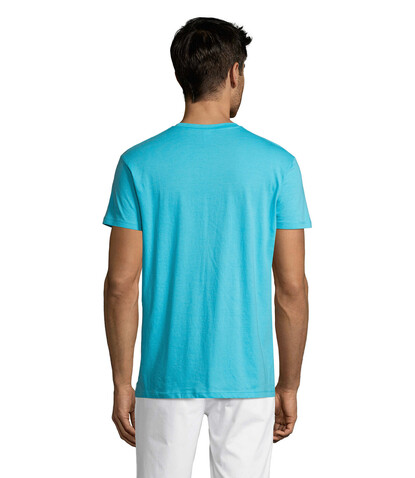 REGENT Uni T-Shirt 150g - Atoll-Blau bedrucken, Art.-Nr. S11380-AL-3XL REGENT Uni T-Shirt 150g - Atoll-Blau bedrucken, Art.-Nr. S11380-AL-3XL