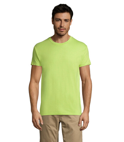 REGENT Uni T-Shirt 150g - Apple Green bedrucken, Art.-Nr. S11380-AG-S REGENT Uni T-Shirt 150g - Apple Green bedrucken, Art.-Nr. S11380-AG-S