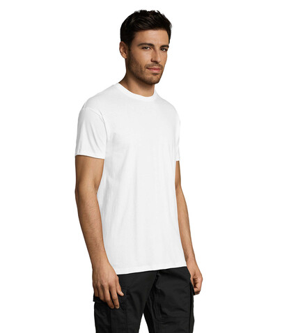REGENT Uni T-Shirt 150g - White bedrucken, Art.-Nr. S11380-WH-XXL REGENT Uni T-Shirt 150g - White bedrucken, Art.-Nr. S11380-WH-XXL