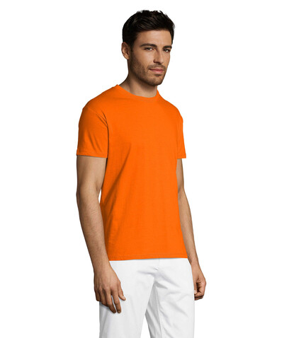 REGENT Uni T-Shirt 150g - Orange bedrucken, Art.-Nr. S11380-OR-M