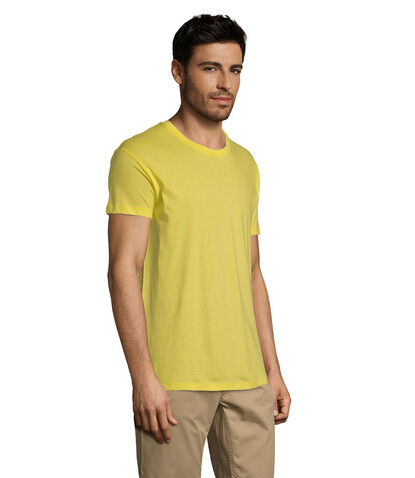 REGENT Uni T-Shirt 150g - Lemon bedrucken, Art.-Nr. S11380-LE-XL
