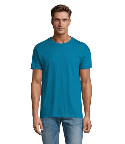 REGENT Uni T-Shirt 150g - Entenblau bedrucken, Art.-Nr. S11380-DU-L