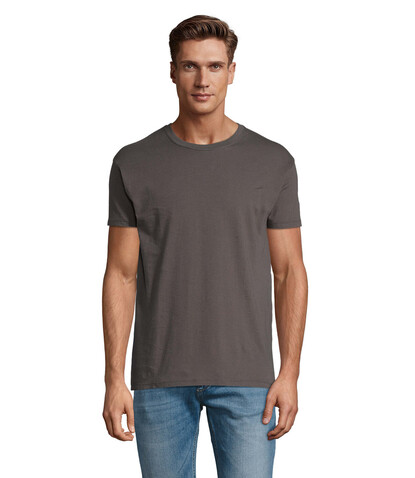 REGENT Uni T-Shirt 150g - Dunkelgrau bedrucken, Art.-Nr. S11380-DG-S REGENT Uni T-Shirt 150g - Dunkelgrau bedrucken, Art.-Nr. S11380-DG-S