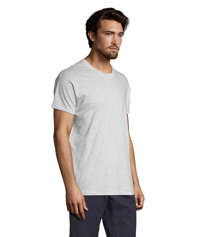REGENT Uni T-Shirt 150g - Ash bedrucken, Art.-Nr. S11380-AS-S