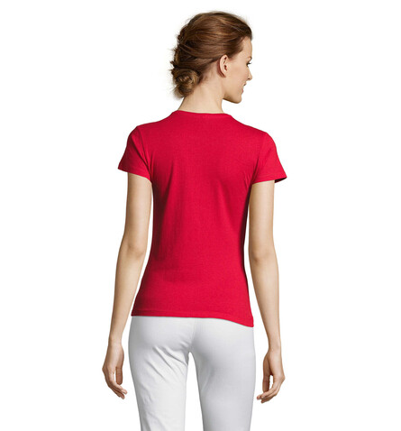 MISS DAMENT-SHIRT 150g - Red bedrucken, Art.-Nr. S11386-RD-S MISS DAMENT-SHIRT 150g - Red bedrucken, Art.-Nr. S11386-RD-S