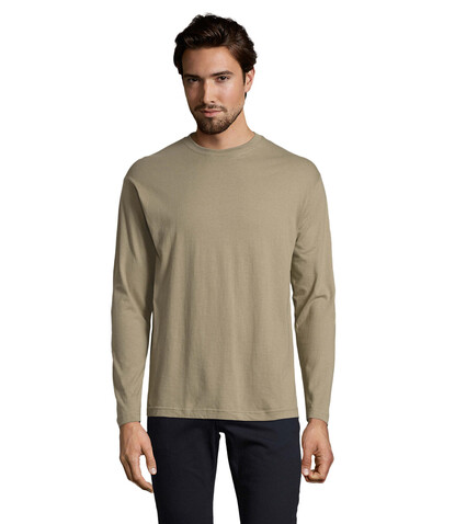 MONARCH MEN T-Shirt 150g - Khaki bedrucken, Art.-Nr. S11420-KH-S