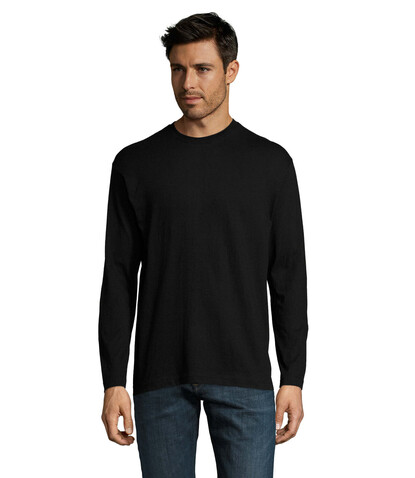 MONARCH MEN T-Shirt 150g - Deep Black bedrucken, Art.-Nr. S11420-DB-S MONARCH MEN T-Shirt 150g - Deep Black bedrucken, Art.-Nr. S11420-DB-S
