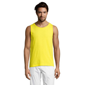 JUSTIN MEN&amp;#039;S TANK TOP 150 - Lemon bedrucken, Art.-Nr. S11465-LE-XXL