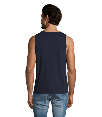 JUSTIN MEN'S TANK TOP 150 - French Navy bedrucken, Art.-Nr. S11465-FN-S