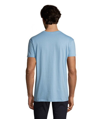 IMPERIAL MEN T-Shirt 190g - Sky Blue bedrucken, Art.-Nr. S11500-SK-4XL IMPERIAL MEN T-Shirt 190g - Sky Blue bedrucken, Art.-Nr. S11500-SK-4XL