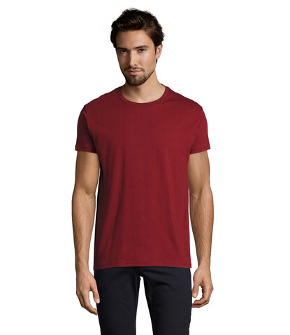 IMPERIAL MEN T-Shirt 190g - Chili Red bedrucken, Art.-Nr. S11500-CL-M IMPERIAL MEN T-Shirt 190g - Chili Red bedrucken, Art.-Nr. S11500-CL-M