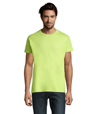 IMPERIAL MEN T-Shirt 190g - Apple Green bedrucken, Art.-Nr. S11500-AG-3XL