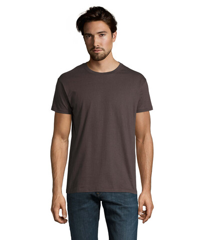 IMPERIAL MEN T-Shirt 190g - Dunkelgrau bedrucken, Art.-Nr. S11500-DG-XL